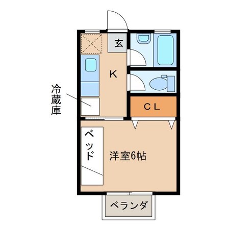 サンパーク戸祭の物件間取画像